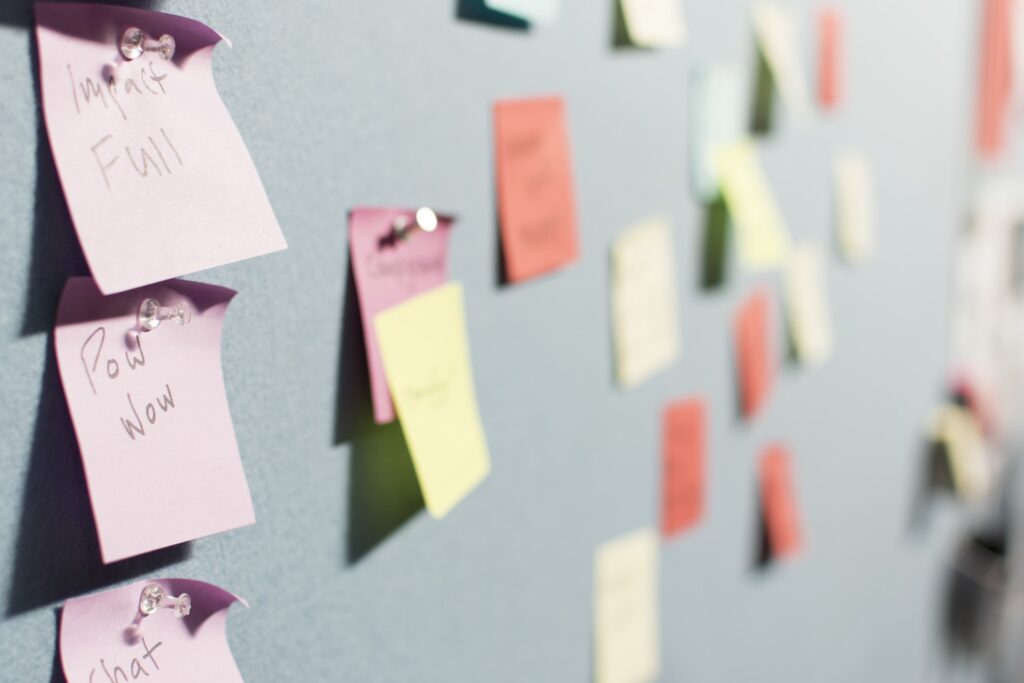 Claves del service design en post-its